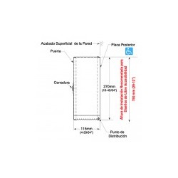 Dispensador de Papel Higiénico Rollo Jumbo