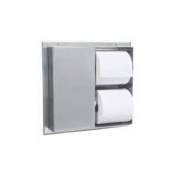 Dispensador de Papel Higiénico para Mamparas