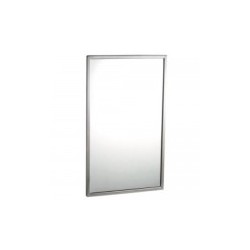 Espejo con marco de Acero Inoxidable