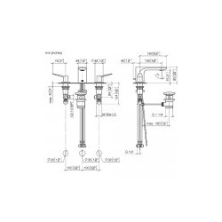 Mezcladora para Lavabo