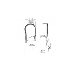 Llave para cocina Semi-profesional