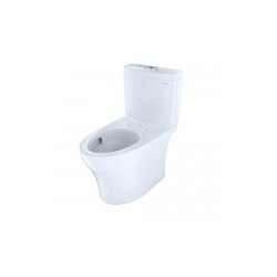 Inodoro Aquia® IV alargado de dos piezas