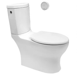 Inodoro de dos piezas con Sensor