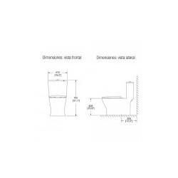 Inodoro OP Rivoli Plus