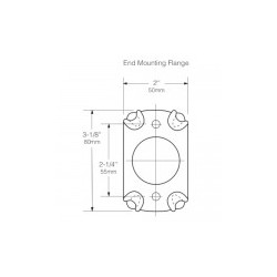 Barra de sujeción recta de 91 cm