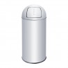 Papelera Push Acero Inoxidable