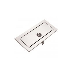 Puerta para basura empotrado en cubierta