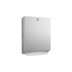 Dispensador de toallas interdobladas con perilla